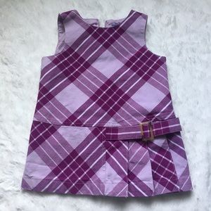 🌸 3/$12 Koala kids 6/9 month purple striped dress